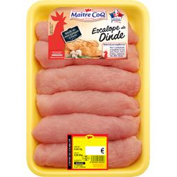 MAITRE COQ ESCALOPE DE DINDE BARQUETTE S/ATM MAITRE COQ 720 G