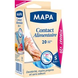 MAPA GANTS CONTACT ALIMENTAIRE MAPA TAILLE S X20