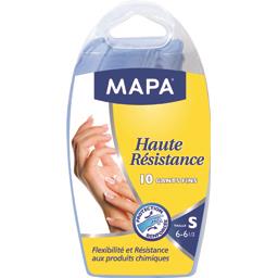 MAPA GANTS HAUTE RÉSISTANCE NITRILE MAPA S BTE DISTRIBUTRICE X10