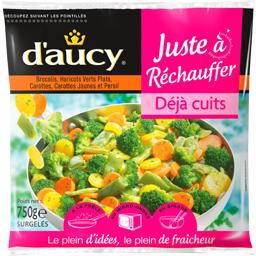 D'AUCY MÉLANGE BROCOLIS/HARICOT PLAT JUSTE À RÉCHAUFFER D'AUCY 750G
