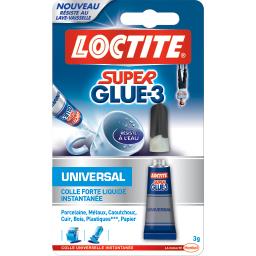 SUPERGLUE3 SUPER GLUE UNIVERSAL LIQUIDE 3 GR