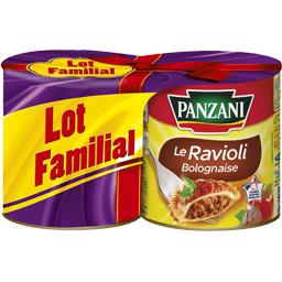 PANZANI RAVIOLI BOLOGNAISE 4/4 PANZANI X2 LOT FAMILIAL