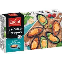 ESCAL MOULES A CROQUER Surgelé Boite 12's 180g