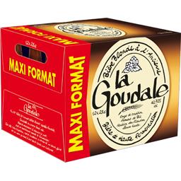 LA GOUDALE BIERE BLONDE LA GOUDALE 12X25CL