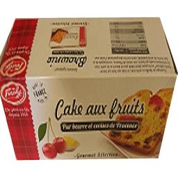 CAKE AUX FRUITS PUR BEURRE