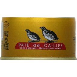 QUATREFAGES PATE CAILLE 1/6 130G