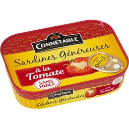 CONNETABLE SARDINE 1/5 TOMATES LÉGUMES 140G