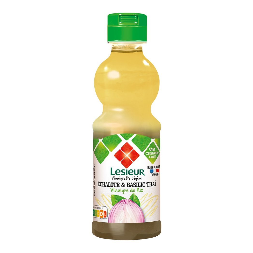 LESIEUR LESIEUR VINAIGRETTE BIPHASEE ECHALOTE BASILIC THAI