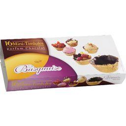 LA BASQUAISE MINI TIMBALE PARFUMÉ CHOCOLAT X16 100G