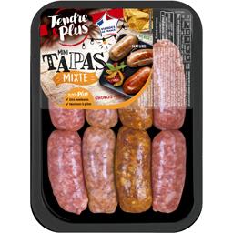 TENDRE ET + MINI À GRILLER TAPAS MIXTE TENDRE & PLUS X8 320G