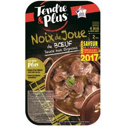 TENDRE ET + NOIX DE JOUE BOEUF CUITE AUX OIGNONS 450G TENDRE ET PLUS