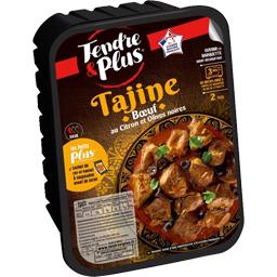 TENDRE ET + TAJINE BOEUF CUIT 410G TENDRE ET PLUS