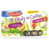 LE GAULOIS ETUI OEUFS DE CAILLES X18 PF 200G