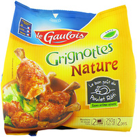 LE GAULOIS GRIGNOTTES DE POULET ROTIES LE GAULOIS SOUS SAC 250G