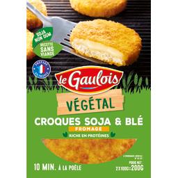 LE GAULOIS VEGETAL CROQ FROMAGE LE GAULOIS VEGETAL S/AT 200G