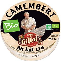 J. GILLOT CAMEMBERT BIO AU LAIT CRU J.GILLOT 250G