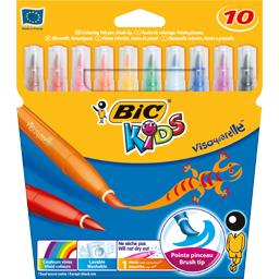 BIC CORPS LARGE COLORÉ FACILE À TENIR - CAPUCHON TRANSPARENT VENTILÉ - ENC