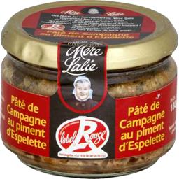 MERE LALIE Pate Porc Label-Rouge Bocal 180g