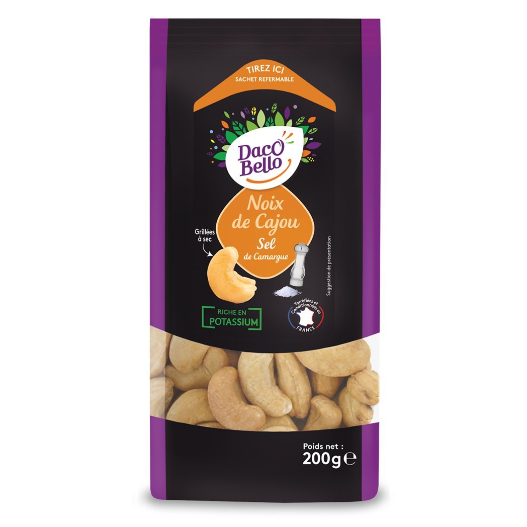 DACO BELLO NOIX DE CAJOU SEL DE CAMARGUE 200G