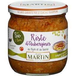 JEAN MARTIN Aubergine Riste BIO Bocal 360g