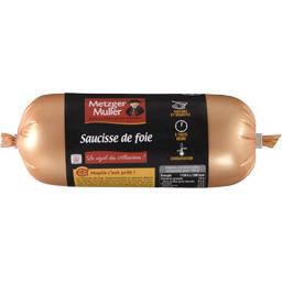 METZGER-MULLER SAUCISSE A TART FOIE 250G