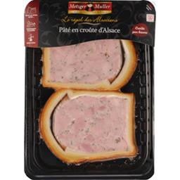 METZGER-MULLER PATE CROUT VIANDE 2 SACHET 240G