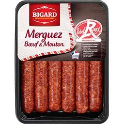BIGARD MERGUEZ LABEL ROUGE BIGARD 6X55G 330G