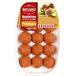 BIGARD BOULETTES LES PROVENÇALES BIGARD BOEUF/PORC X15 375G