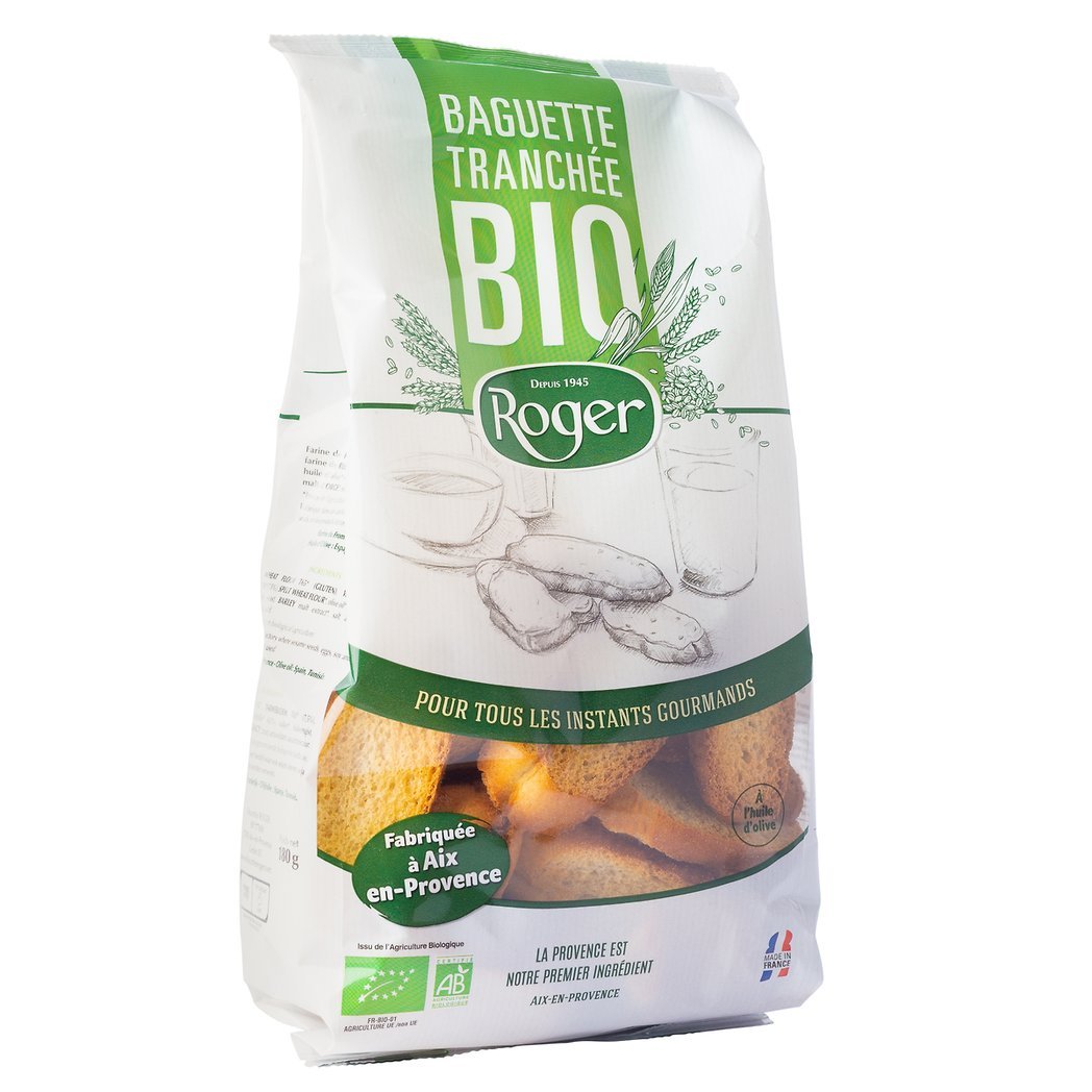 ROGER Pain grille BIO Sachet 180g
