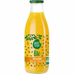 PLEIN FRUIT Jus Orange Bouteille Verre 1000ml