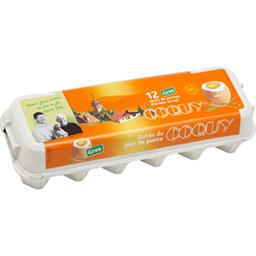 COQUY OEUF FRAIS GROS DATE BOITE CARTON 12