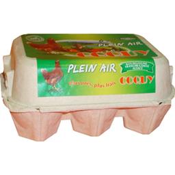COQUY OEUF FRAIS MOYEN FERM 6