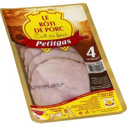 PETITGAS ROTI CUIT LONGE ET FILET PETITGAS 5 TRANCHES 160G