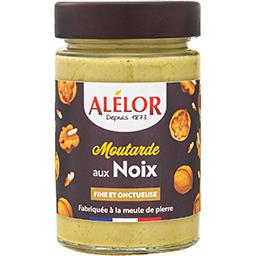 ALELOR CREATION Moutarde Noix Bocal Verre 200g