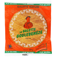 GOULEBENEZE GALETTES RONDES NATURE PUR BEURRE 240G