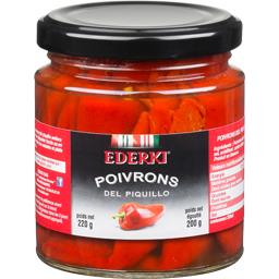 EDERKI Poivron Del piquillos Bocal 220g 200e