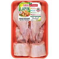 LOEUL ET PIRIOT LAPIN ENTIER DÉCOUPE LOEUL ET PIRIOT 1KG