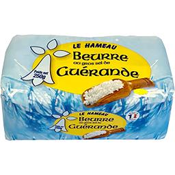 LE HAMEAU Beurre Sel Plaquette Emballé 250g
