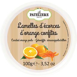 LA PATELIERE LAMELLES ECORCES ORANGES LA PATELIERE 100G