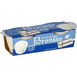 LA FERMIERE FROMAGE BROUSSE LAIT DE VACHE ENTIER 2 X 100G