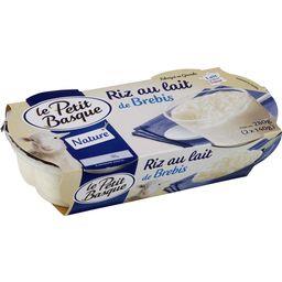 LE PETIT BASQUE RIZ AU LAIT DE BREBIS LE PETIT BASQUE 2X140G