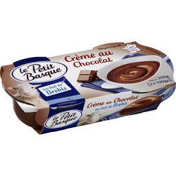 LE PETIT BASQUE CREME AU CHOCOLAT AU LAIT DE BREBIS LE PETIT BASQUE 2X100G