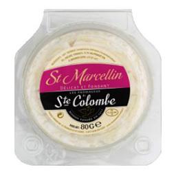 SAINTE COLOMBE FROM ST MARCELLIN 21% LES FROMAGERS DE STE COLOMBE BOÎTE CLIPSABLE 80G