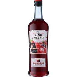 KLEIN WANNER Sirop Grenadine Bouteille Verre 700ml