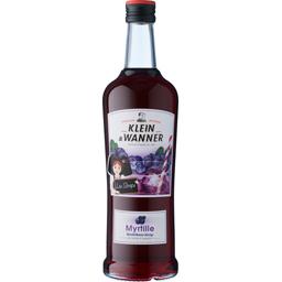 KLEIN WANNER Sirop Myrtille Bouteille Verre 700ml