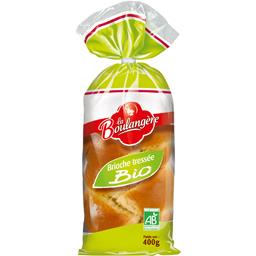 LA BOULANGERE BRIOCHE TRESSÉE BIO 400G