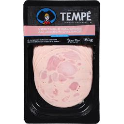 SANS MARQUE SAUCISSE JAMBON SUPÉRIEURE TRANCHES FINES 150G