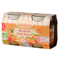 BABYBIO PETIT POT PÊCHE BABYBIO 2X130G