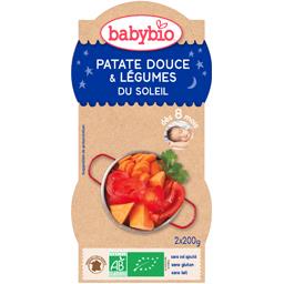 BABYBIO BOL BONNE NUIT PATATES DOUCES BABYBIO 2X200G