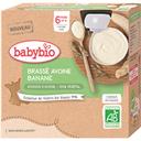 BABYBIO BRASSE AVOINE BANANE GOURDE BIO BABYBIO 4X85G